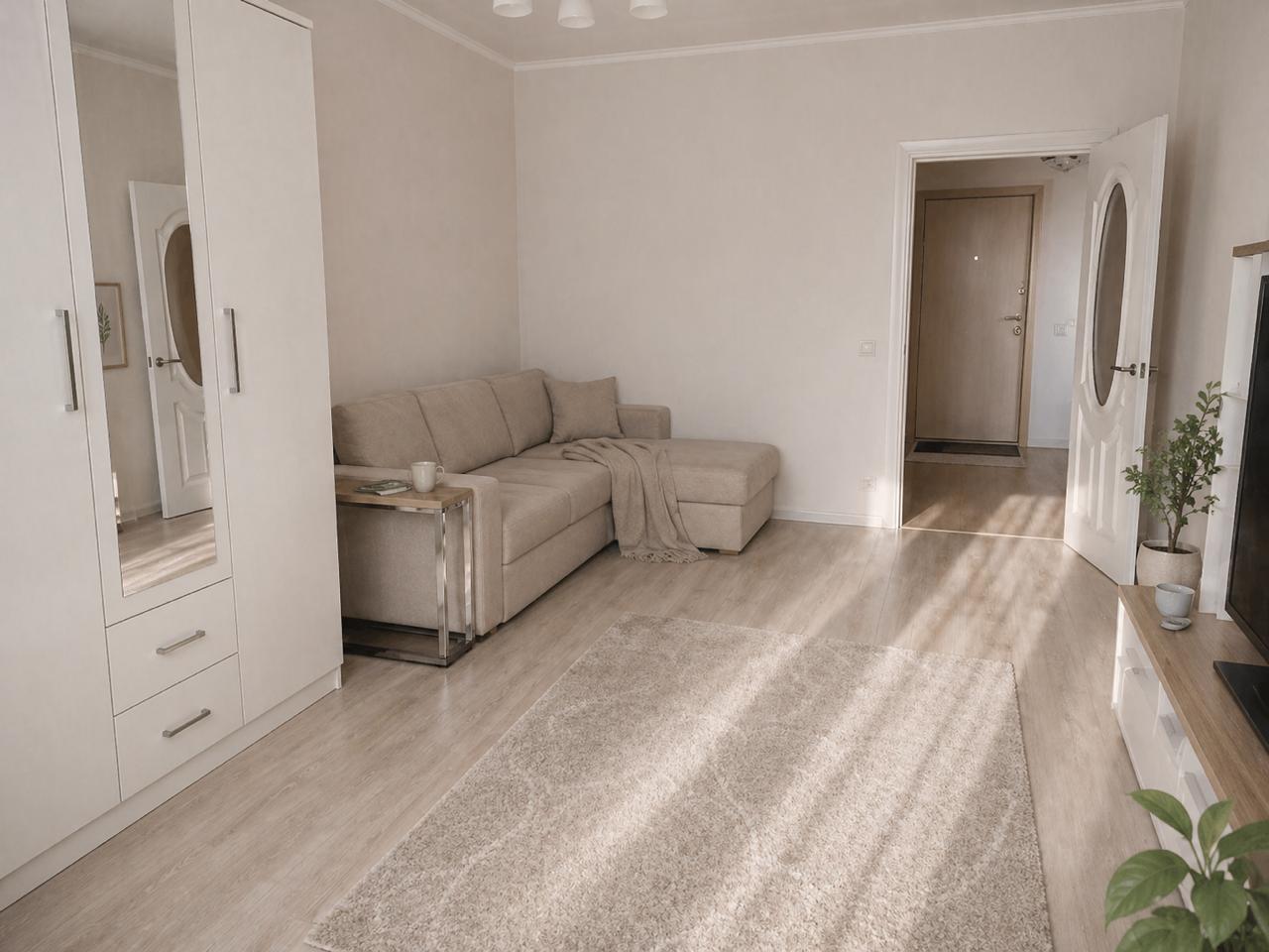 1-комнатная квартира, 50 м² — фотография 2